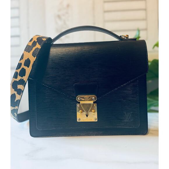 Louis Vuitton Epi Monceau Black - Picture 1 of 13